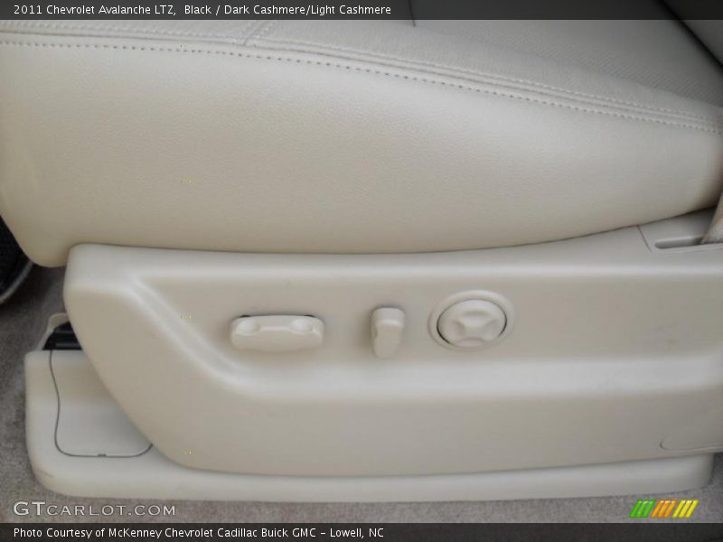 Black / Dark Cashmere/Light Cashmere 2011 Chevrolet Avalanche LTZ