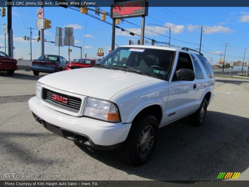 Summit White / Pewter 2001 GMC Jimmy SLS 4x4