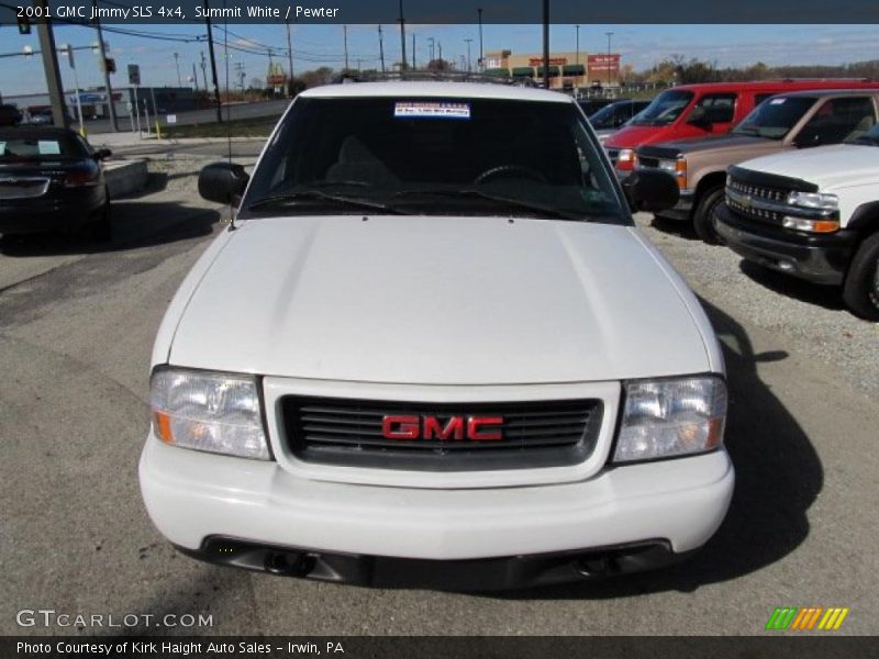 Summit White / Pewter 2001 GMC Jimmy SLS 4x4