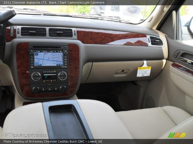 Black / Dark Cashmere/Light Cashmere 2011 Chevrolet Avalanche LTZ