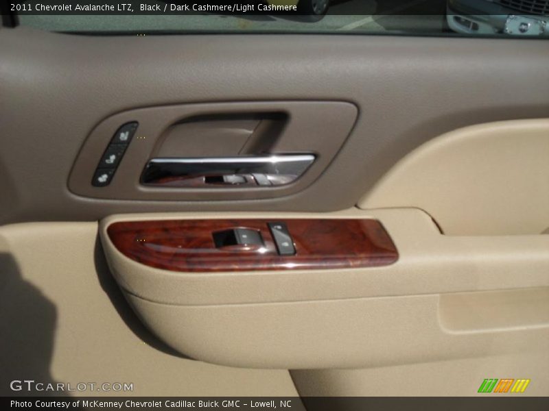 Black / Dark Cashmere/Light Cashmere 2011 Chevrolet Avalanche LTZ