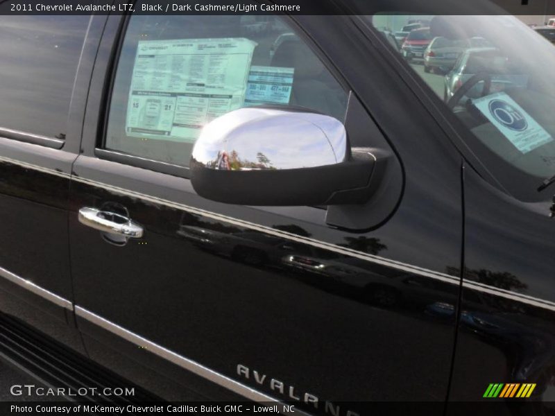 Black / Dark Cashmere/Light Cashmere 2011 Chevrolet Avalanche LTZ