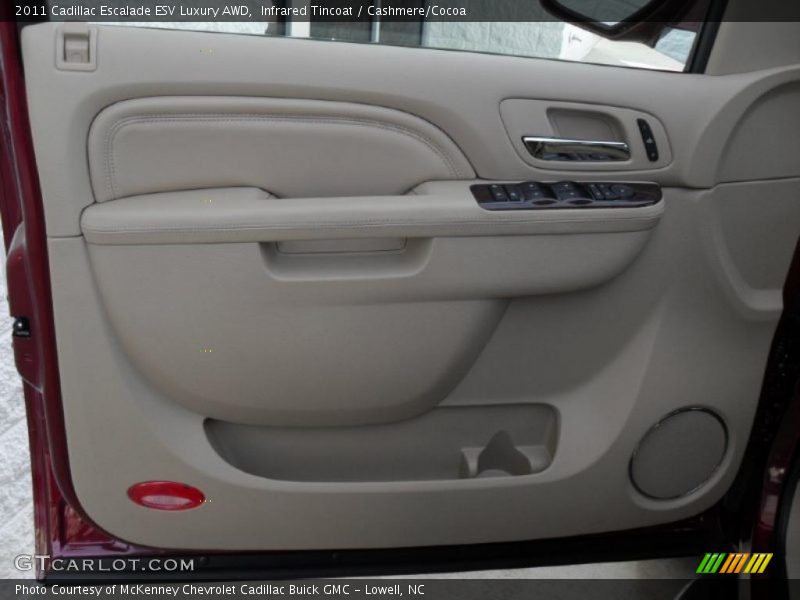 Door Panel of 2011 Escalade ESV Luxury AWD