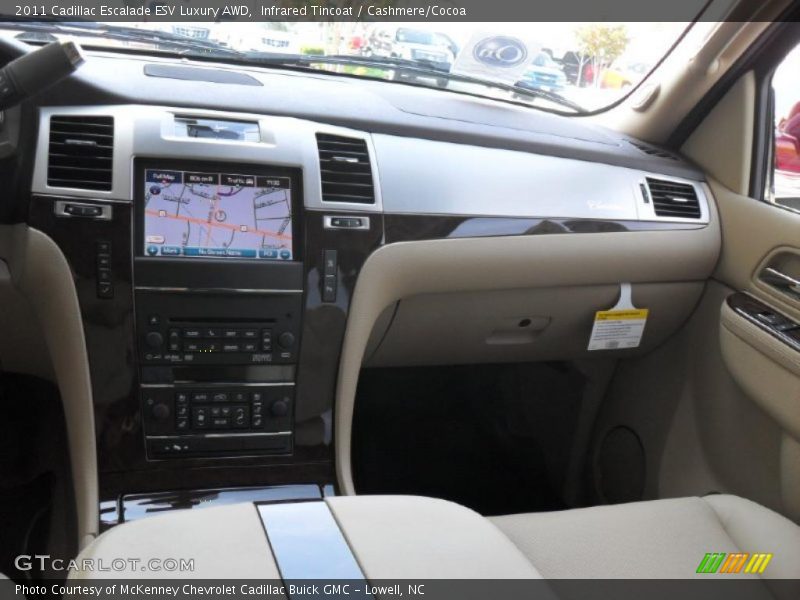 Dashboard of 2011 Escalade ESV Luxury AWD