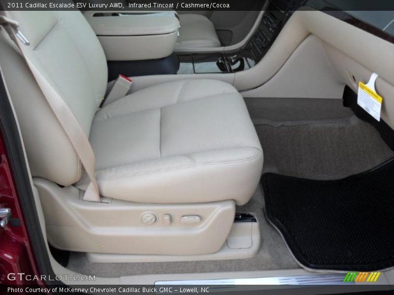  2011 Escalade ESV Luxury AWD Cashmere/Cocoa Interior