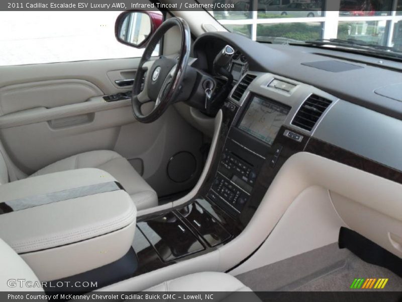  2011 Escalade ESV Luxury AWD Cashmere/Cocoa Interior