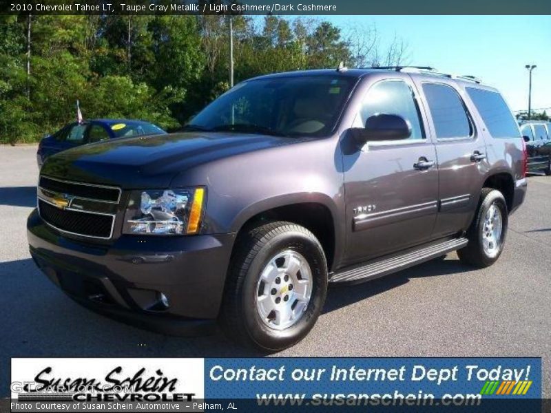 Taupe Gray Metallic / Light Cashmere/Dark Cashmere 2010 Chevrolet Tahoe LT