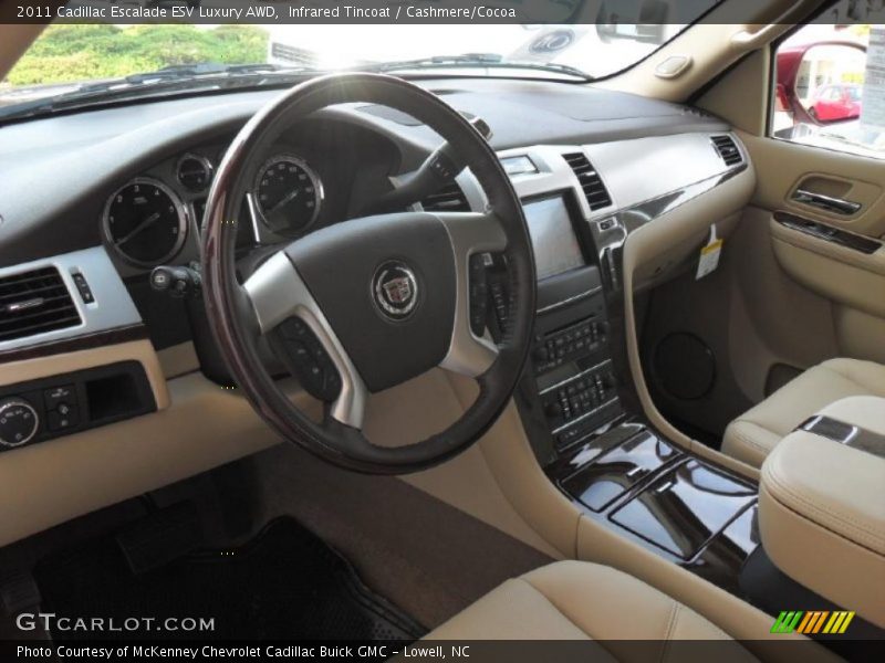 Cashmere/Cocoa Interior - 2011 Escalade ESV Luxury AWD 