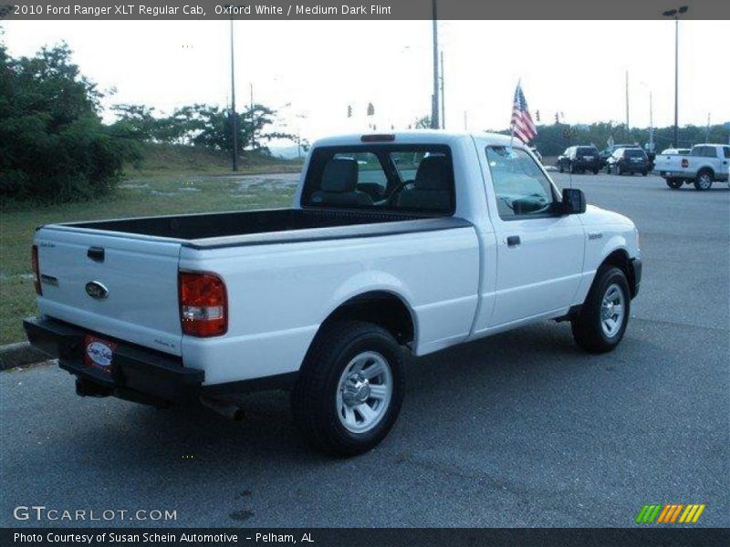 Oxford White / Medium Dark Flint 2010 Ford Ranger XLT Regular Cab