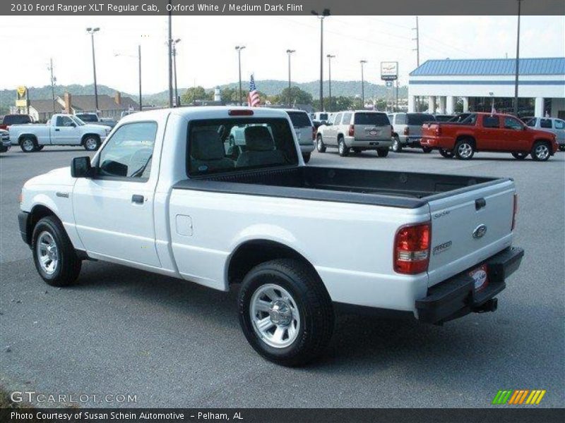 Oxford White / Medium Dark Flint 2010 Ford Ranger XLT Regular Cab