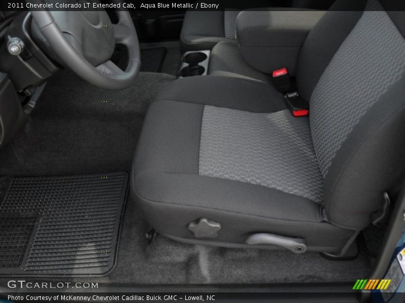  2011 Colorado LT Extended Cab Ebony Interior