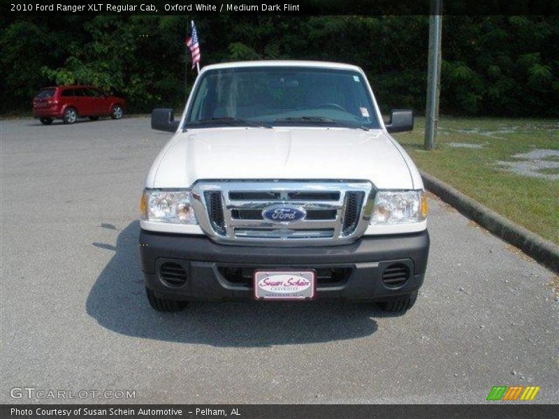 Oxford White / Medium Dark Flint 2010 Ford Ranger XLT Regular Cab