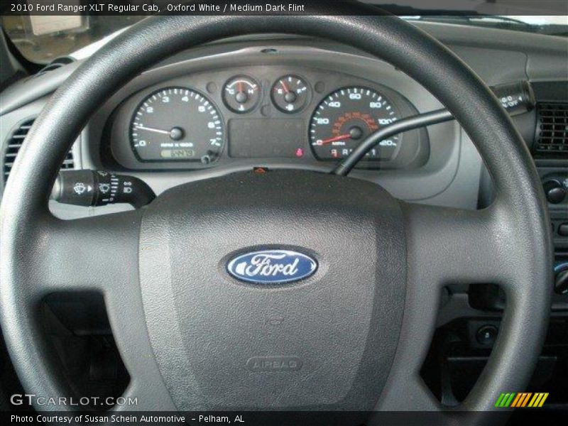 Oxford White / Medium Dark Flint 2010 Ford Ranger XLT Regular Cab