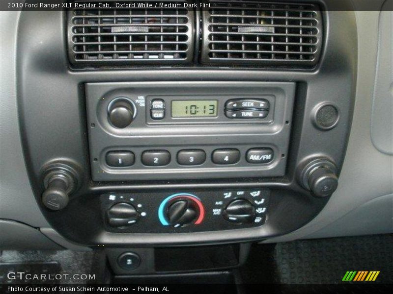 Oxford White / Medium Dark Flint 2010 Ford Ranger XLT Regular Cab