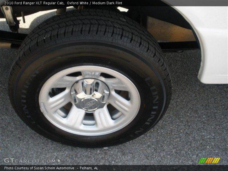 Oxford White / Medium Dark Flint 2010 Ford Ranger XLT Regular Cab