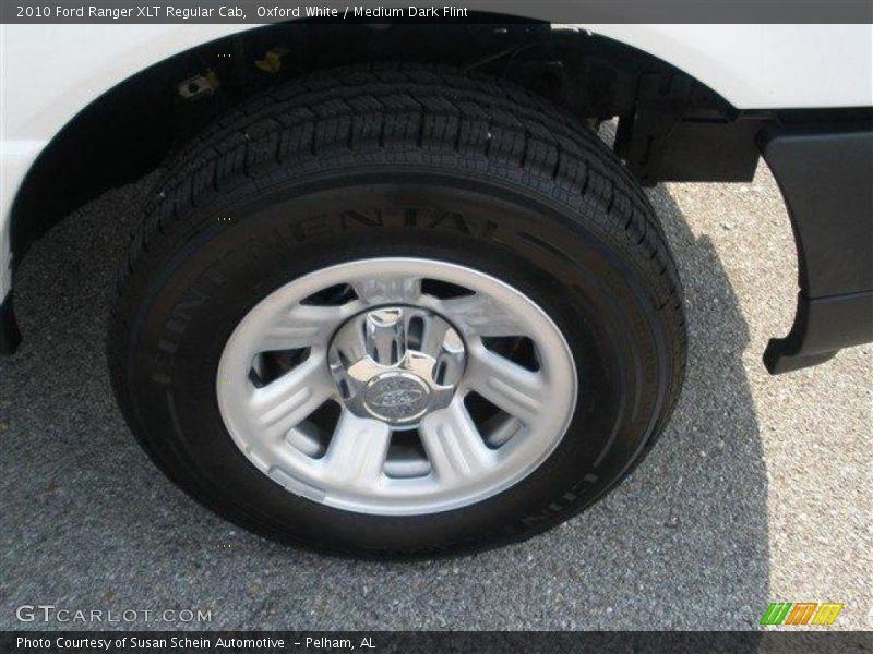 Oxford White / Medium Dark Flint 2010 Ford Ranger XLT Regular Cab