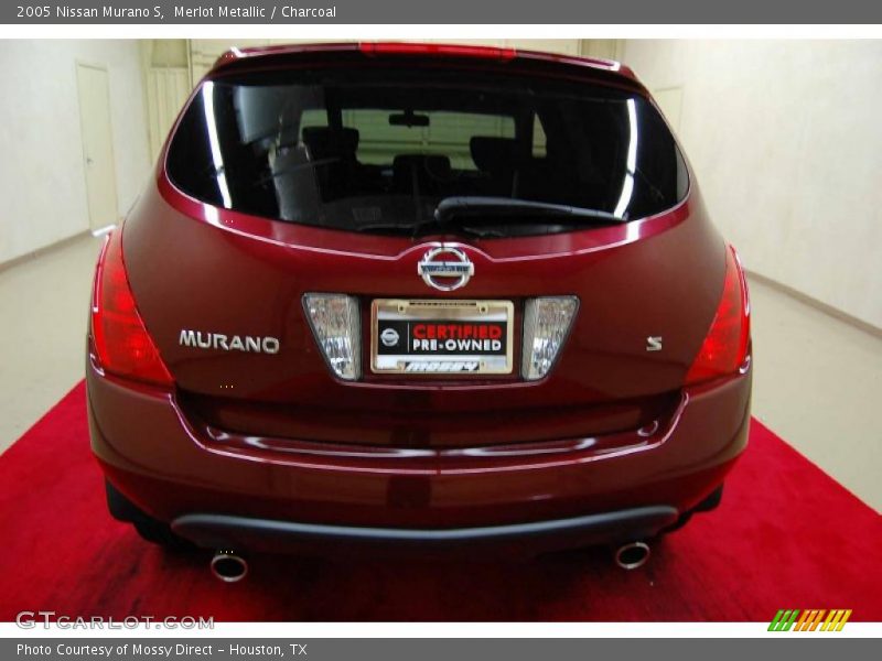 Merlot Metallic / Charcoal 2005 Nissan Murano S
