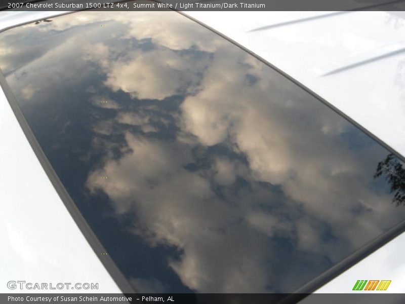 Summit White / Light Titanium/Dark Titanium 2007 Chevrolet Suburban 1500 LTZ 4x4