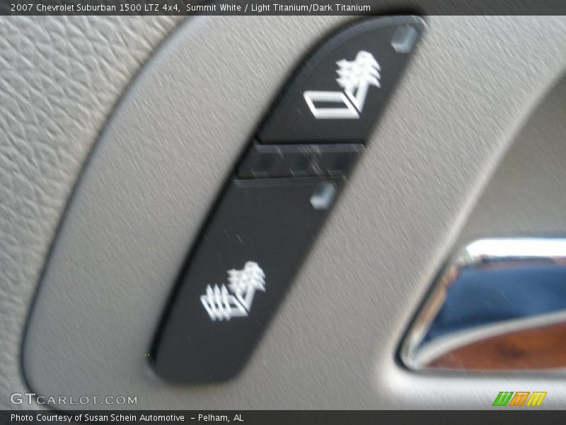 Summit White / Light Titanium/Dark Titanium 2007 Chevrolet Suburban 1500 LTZ 4x4