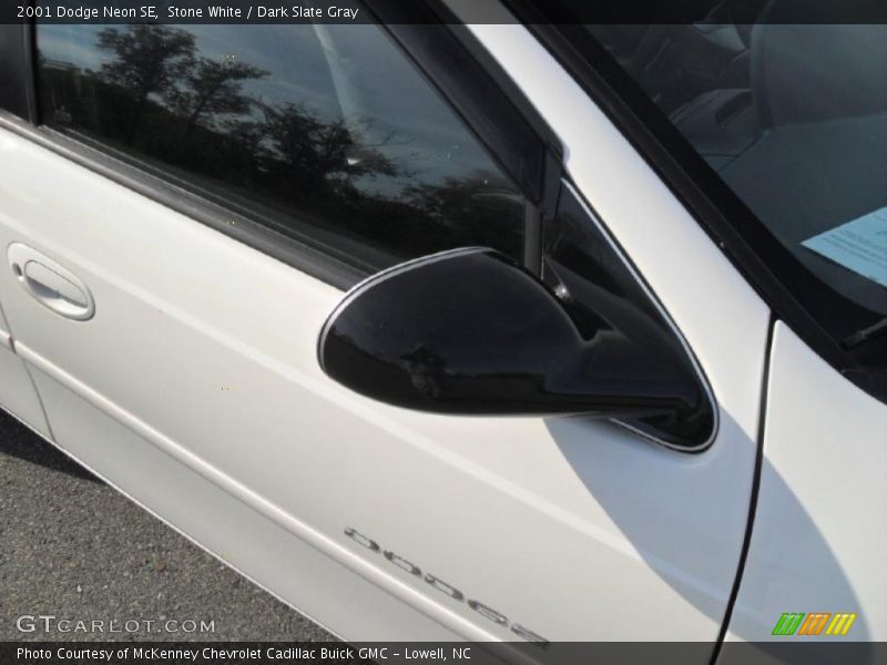 Stone White / Dark Slate Gray 2001 Dodge Neon SE