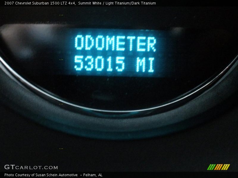 Summit White / Light Titanium/Dark Titanium 2007 Chevrolet Suburban 1500 LTZ 4x4