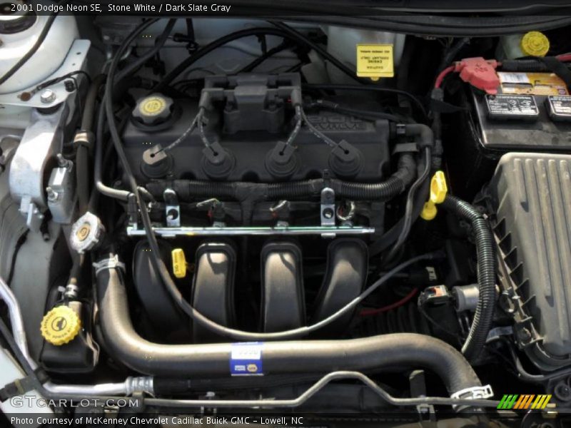  2001 Neon SE Engine - 2.0 Liter SOHC 16-Valve 4 Cylinder