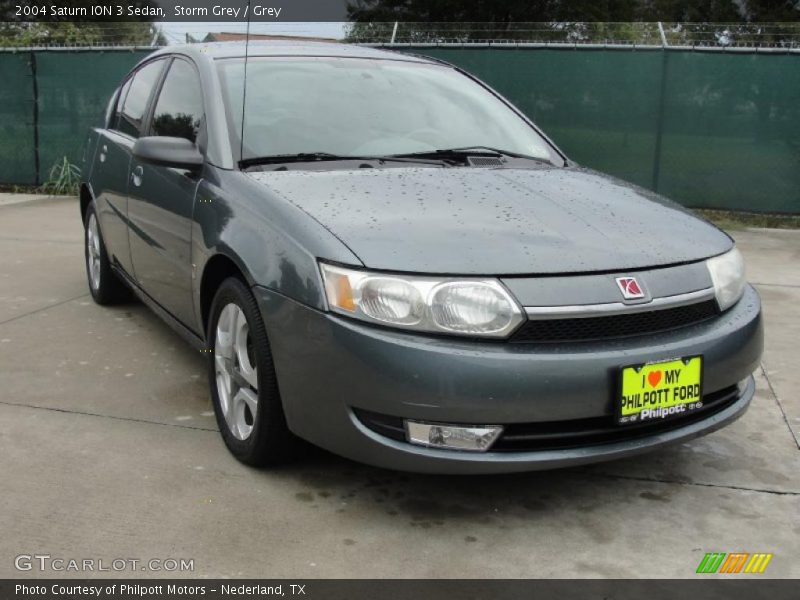 Storm Grey / Grey 2004 Saturn ION 3 Sedan
