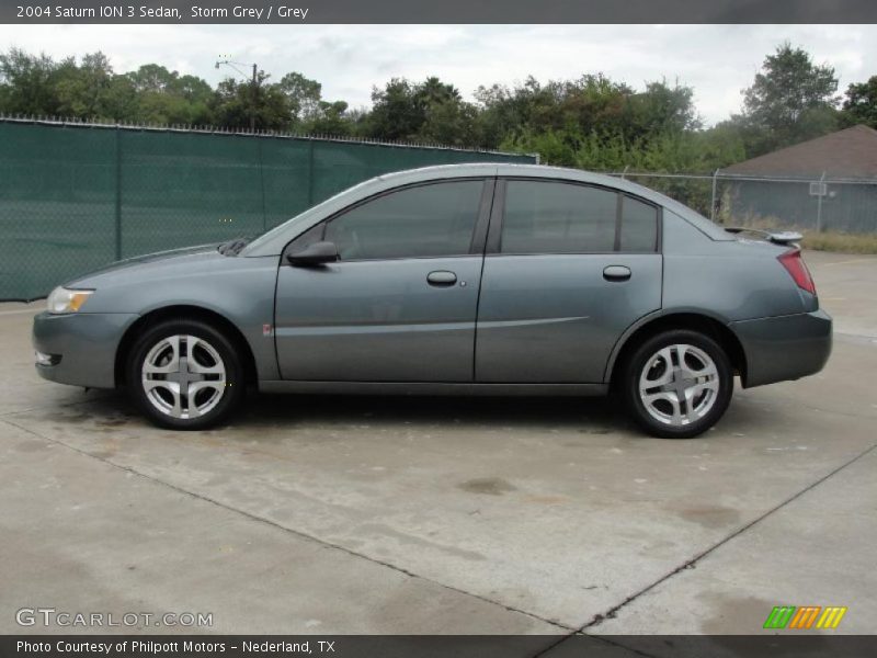 Storm Grey / Grey 2004 Saturn ION 3 Sedan