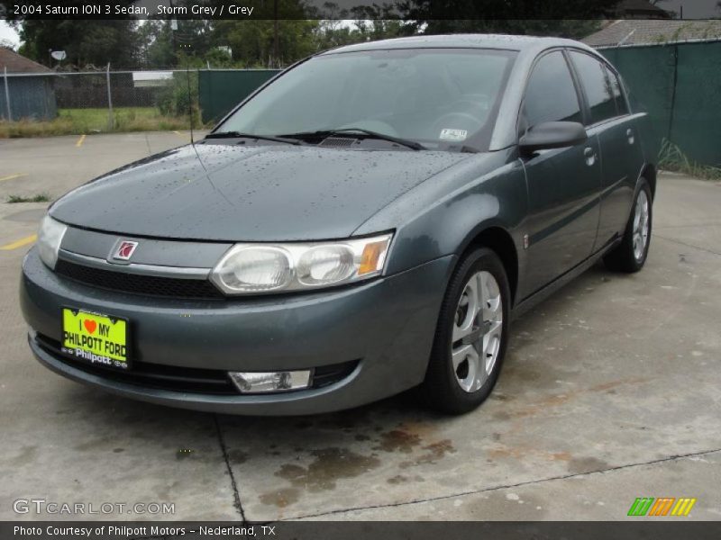 Storm Grey / Grey 2004 Saturn ION 3 Sedan
