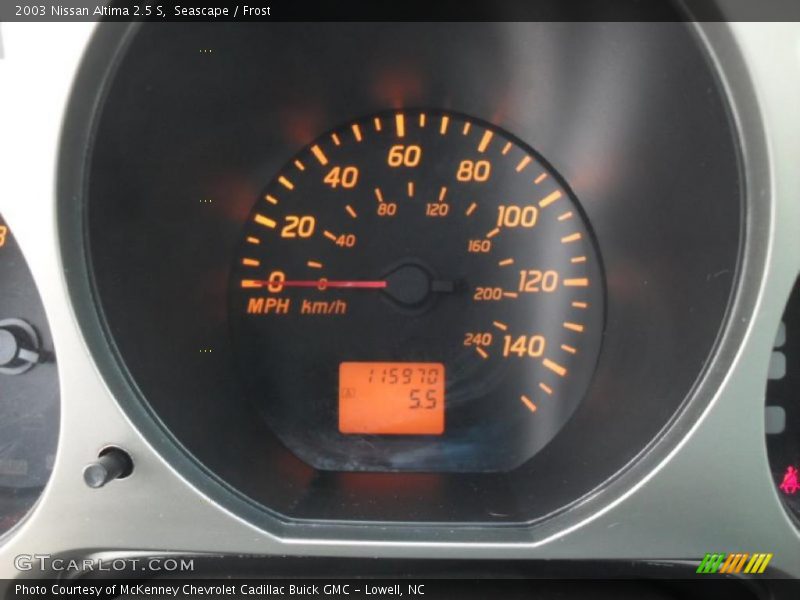 Seascape / Frost 2003 Nissan Altima 2.5 S