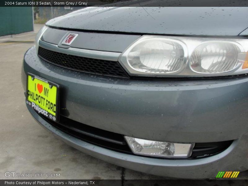 Storm Grey / Grey 2004 Saturn ION 3 Sedan