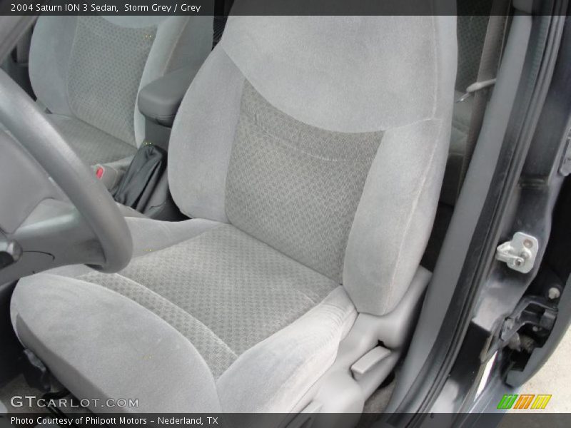 Storm Grey / Grey 2004 Saturn ION 3 Sedan