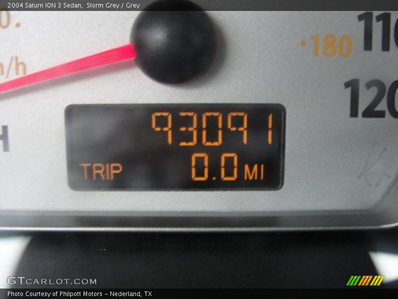 Storm Grey / Grey 2004 Saturn ION 3 Sedan