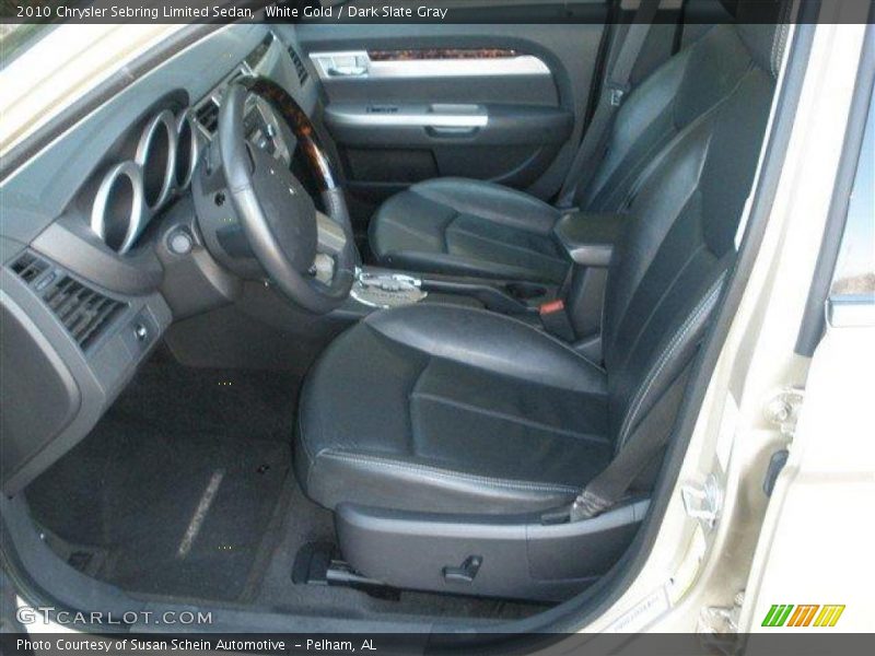 White Gold / Dark Slate Gray 2010 Chrysler Sebring Limited Sedan