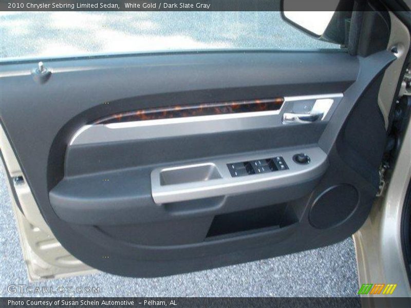 White Gold / Dark Slate Gray 2010 Chrysler Sebring Limited Sedan