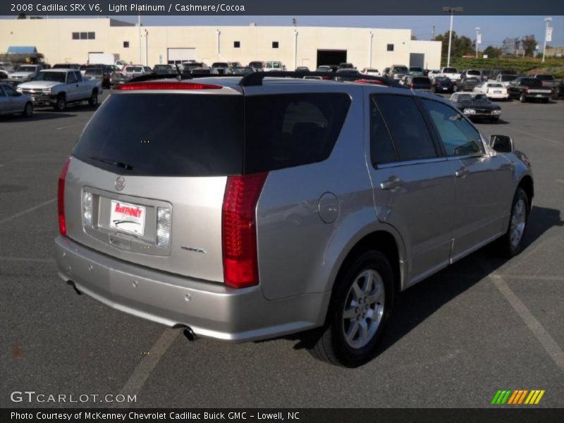 Light Platinum / Cashmere/Cocoa 2008 Cadillac SRX V6