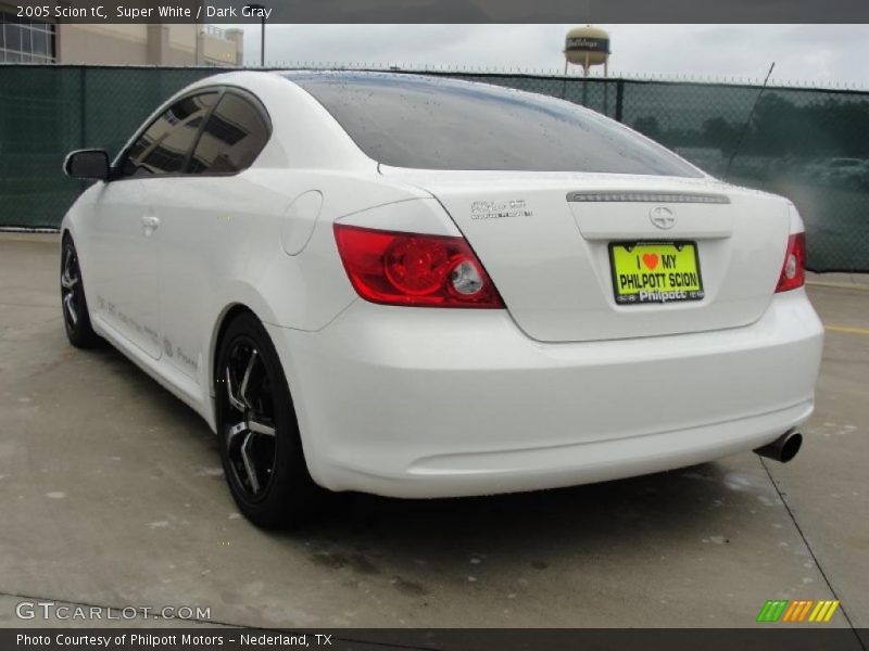 Super White / Dark Gray 2005 Scion tC