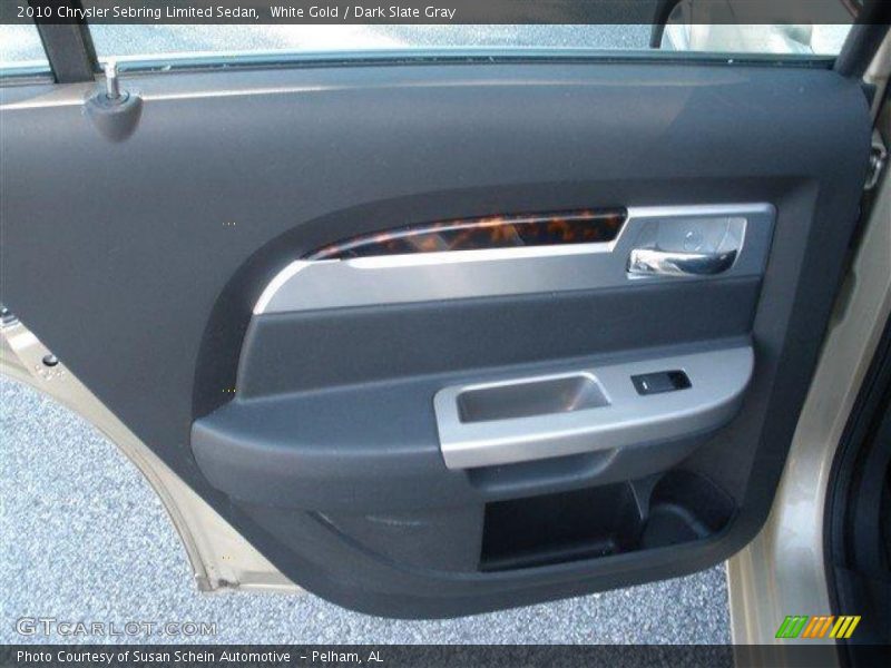 White Gold / Dark Slate Gray 2010 Chrysler Sebring Limited Sedan