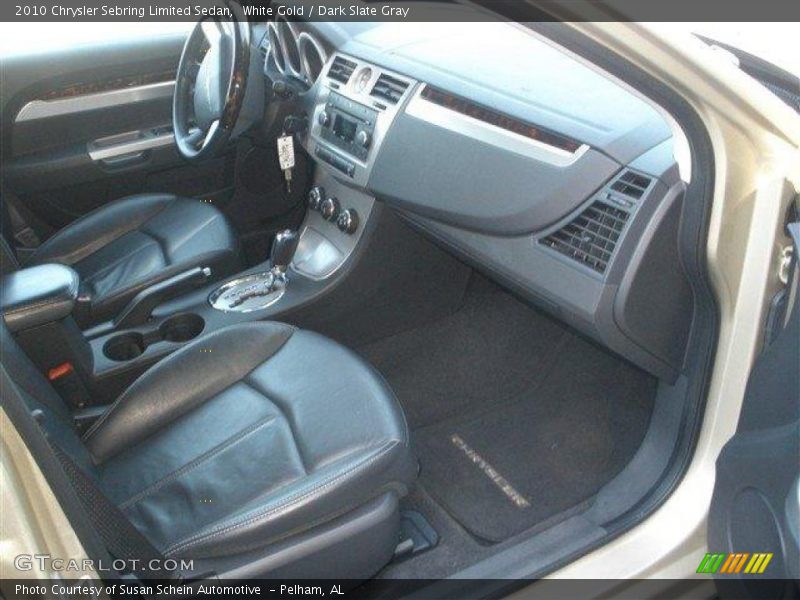 White Gold / Dark Slate Gray 2010 Chrysler Sebring Limited Sedan