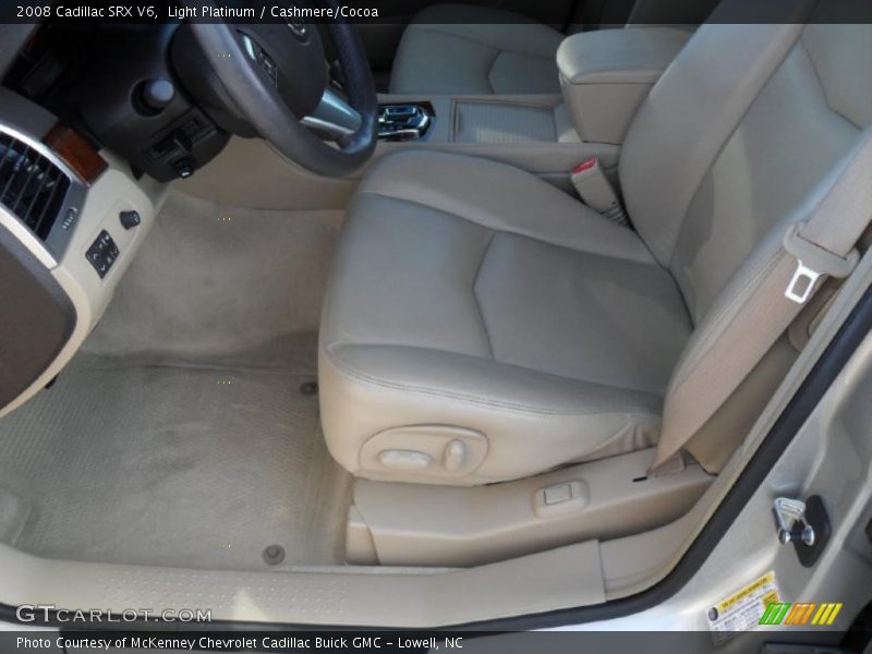 Light Platinum / Cashmere/Cocoa 2008 Cadillac SRX V6