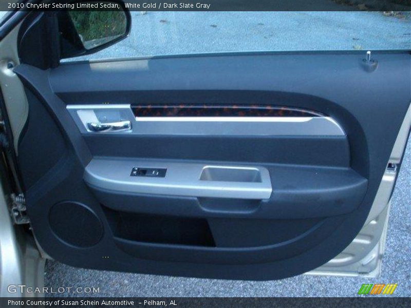 White Gold / Dark Slate Gray 2010 Chrysler Sebring Limited Sedan