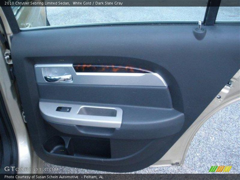 White Gold / Dark Slate Gray 2010 Chrysler Sebring Limited Sedan