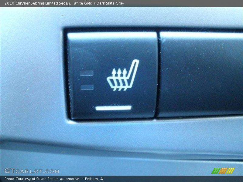 White Gold / Dark Slate Gray 2010 Chrysler Sebring Limited Sedan
