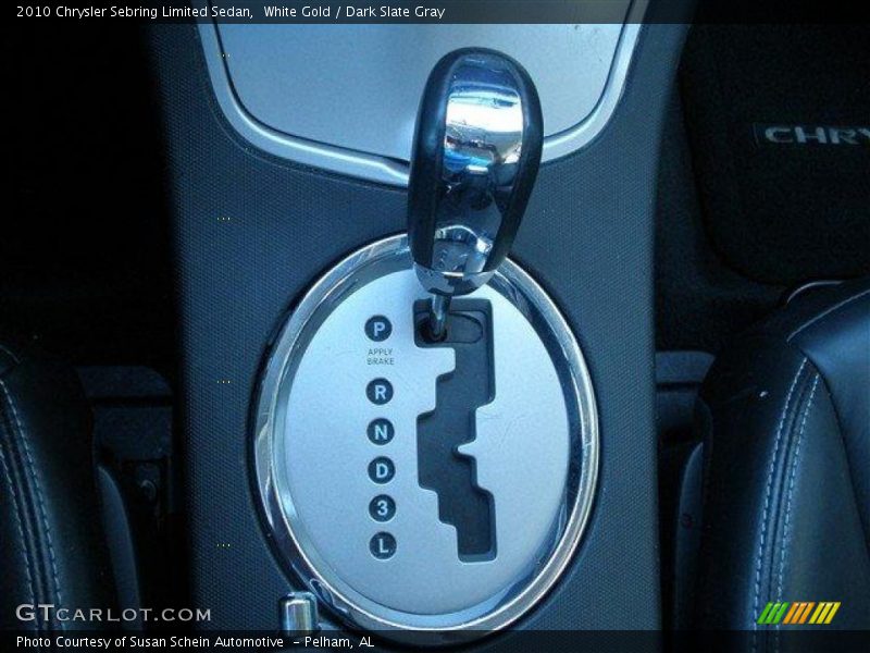 White Gold / Dark Slate Gray 2010 Chrysler Sebring Limited Sedan
