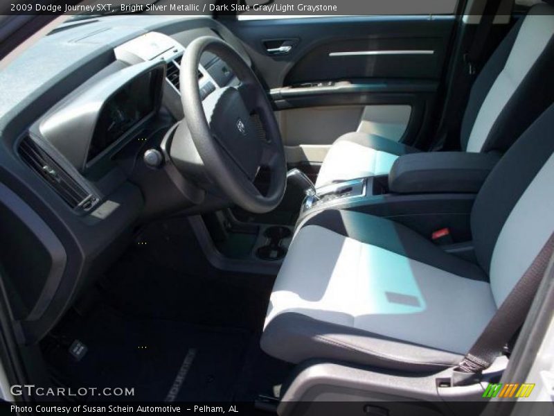  2009 Journey SXT Dark Slate Gray/Light Graystone Interior