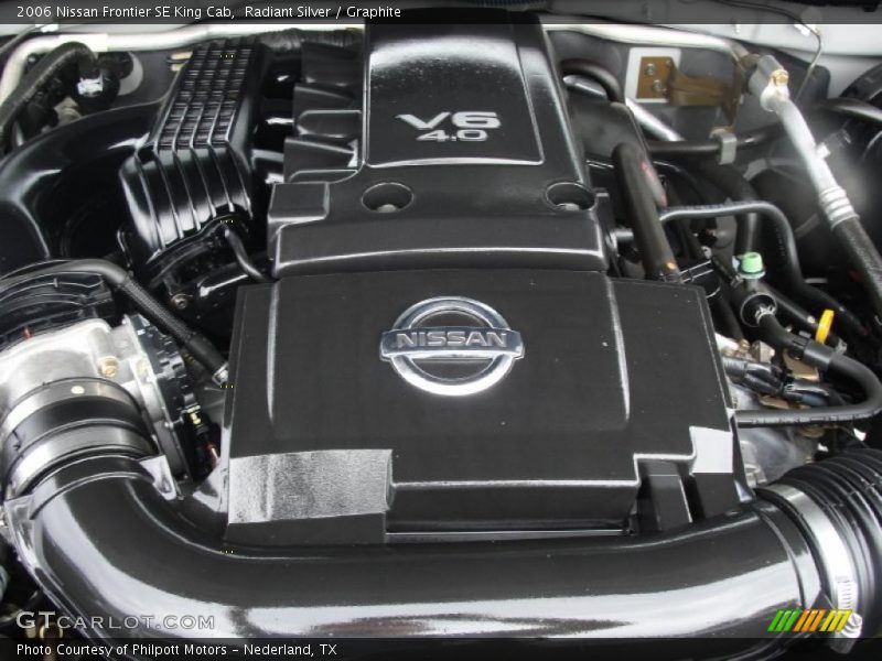  2006 Frontier SE King Cab Engine - 4.0 Liter DOHC 24-Valve VVT V6
