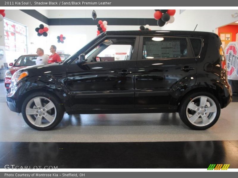 Shadow Black / Sand/Black Premium Leather 2011 Kia Soul !