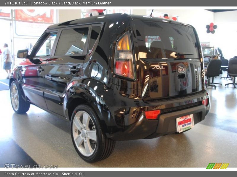 Shadow Black / Sand/Black Premium Leather 2011 Kia Soul !