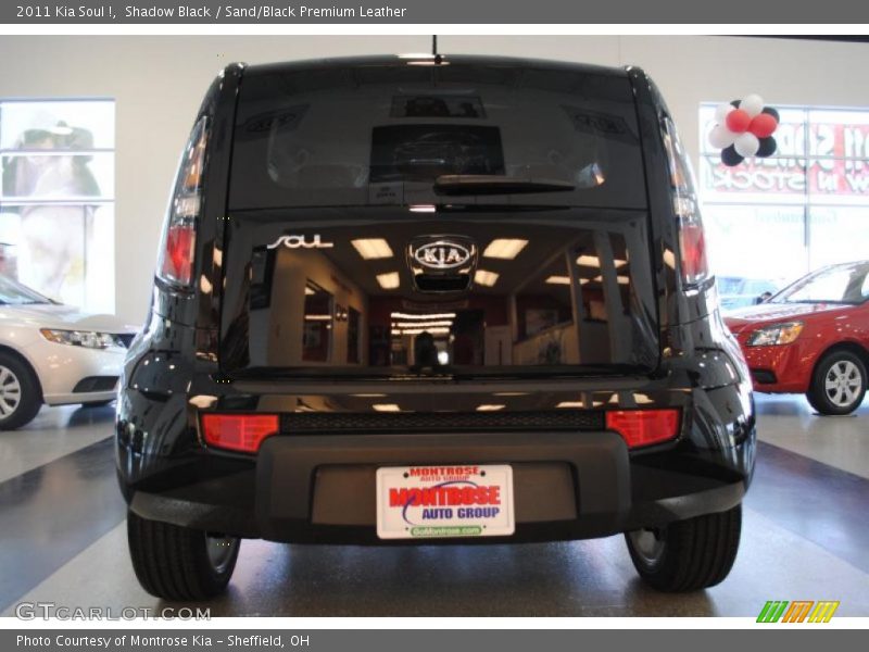 Shadow Black / Sand/Black Premium Leather 2011 Kia Soul !