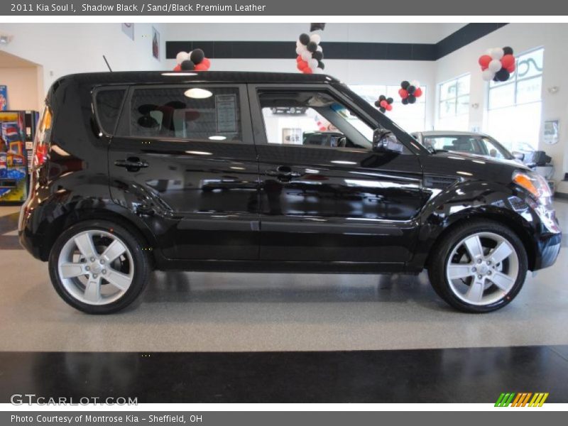 Shadow Black / Sand/Black Premium Leather 2011 Kia Soul !